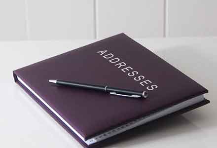 ADDRESS AND GUEST BOOKS ETC                                                                                                                                                                                                                     