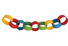 PAPER CHAINS                                                                                                                                                                                                                                    
