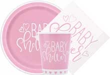 HEARTS PINK BABY SHOWER                                                                                                                                                                                                                         