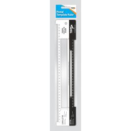 POSTAL TEMPLATE RULER