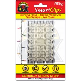 Removable Wire Clips 44PK SMALL REMOVABLE CABLE CLIPS
