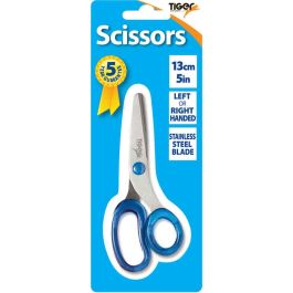 13cm ASST SCISSORS WITH TINTED HANDLES