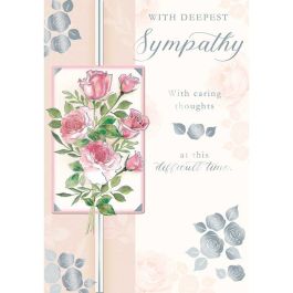 Geburtstagskarte Für Frauen – Blumen-Design Mit Lieben Wünschen, Inkl. Umschlag (22,8 X 15,3 Cm)