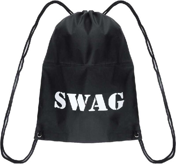 Black Swag Bag Crosswear