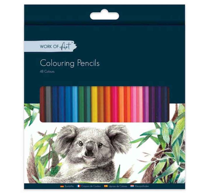 48PC COLOURED ARTIST PENCILS