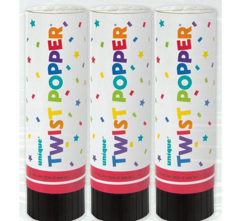 20PK PARTY POPPERS