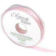 10mm LIGHT PINK ELEGANZA DOUBLE FACED SATIN