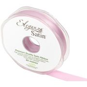 15mm FASHION PINK ELEGANZA DOUBLE FACED SATIN