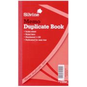 SILVINE DUPLICATE BOOKS  6S