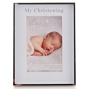 4x6in BLUE CHRISTENING DAY PHOTO FRAME