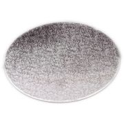 12in SILVER ROUND EMBOSSED CAKE BOARD 25S
