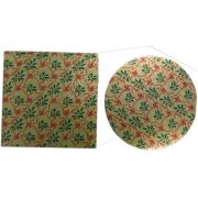 10in ASST SQ / ROUND XMAS CAKE BOARDS 30S