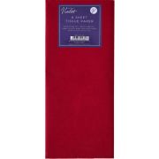 6PK RED TISSUE PAPER SHEETS 12S