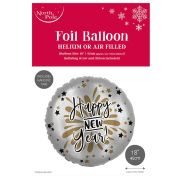18in HAPPY NEW YEAR FOIL BALLOON