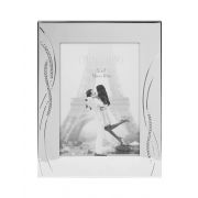 5x7in SILVER PLATED WEDDING PHOTO FRAME