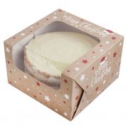 7in CHRISTMAS CAKE BOXES