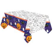 HALLO-WEEN FRIENDS PAPER TABLECOVER