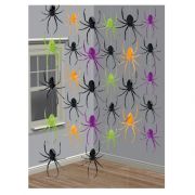 6PC SPIDER STRING DECORATIONS