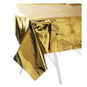 GOLD FOIL PVC TABLE COVER