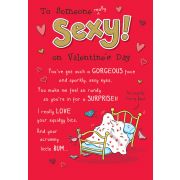 C75 OPEN THE LAST LAUGH COUNTER CARDS VALENTINE'S DAY 6S
