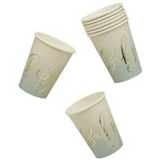 8PK NEUTRAL 'BABY' PAPER CUPS