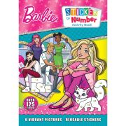 BARBIE STICKER BY NUMBER BOOK