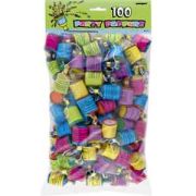 100PK PARTY POPPERS