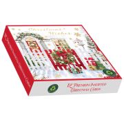 12PK SQUARE HOME FOR CHRISTMAS PREMIUM BOXED CARDS