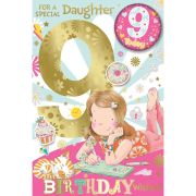 C75 DAUGHTER AGE 9 BADGED CARD 6S