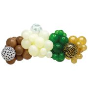 62PC JUNGLE PARTY BALLOON CLUSTER