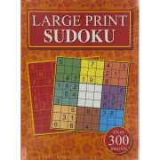 4ASST LARGE PRINT SUDUKO BOOK 6S