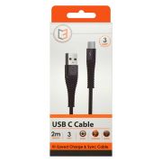 2m TYPE C BRAIDED CABLE