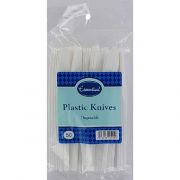 (50) PLASTIC KNIVES