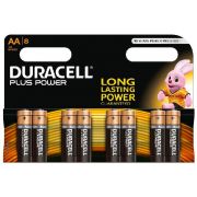 (8) AA DURACELL PLUS BATTERIES  12S