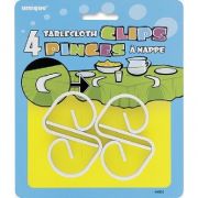 (4) TABLECLOTH CLIPS