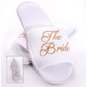 SPA SLIPPERS FOR THE BRIDE