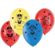 (6) 11IN PAW PATROL BALLOONS