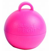BUBBLE BALLOON WEIGHT PINK 25S
