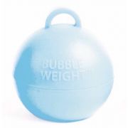 BUBBLE BALLOON WEIGHT BABY BLUE 25S