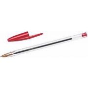 1.0mm CRISTAL RED BIC PEN  50S