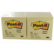 (100) 3M YELLOW POST IT NOTES   12S