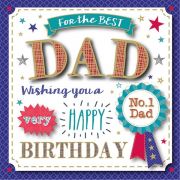 19CM DAD SQ BOXED CARD  3S
