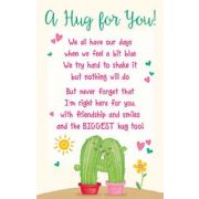 OPEN A HUG FOR YOU KEEPSAKE CARD  6S