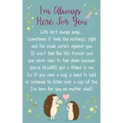 ALWAYS HERE FOR YOU KEEPSAKE CARD  6S