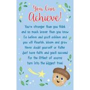 OPEN YOU CAN ACHIEVE KEEPSAKE CARD  6S