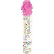 20CM ITS A GIRL CONFETTI SHOOTER  24S