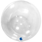 15in TRANSPARENT 4D GLOBE (WITH VALVE)