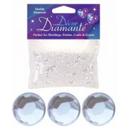 6MM CLEAR DIAMANTE DIAMONDS
