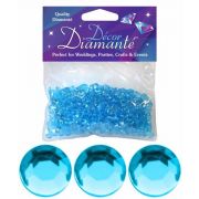 6MM PEARL BLUE DIAMANTE DIAMONDS