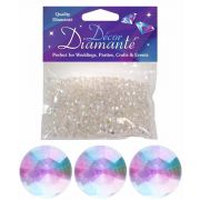 6MM IRIDESCENT DIAMANTE DIAMONDS